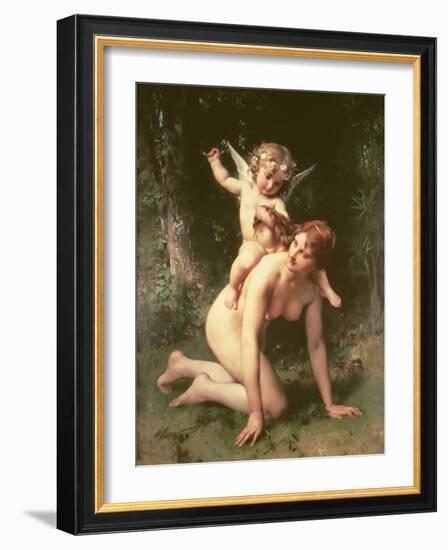 Love Conquers, 1880-Leon Bazile Perrault-Framed Giclee Print