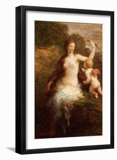 Love Disarmed-Henri Fantin-Latour-Framed Giclee Print