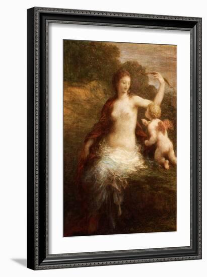 Love Disarmed-Henri Fantin-Latour-Framed Giclee Print