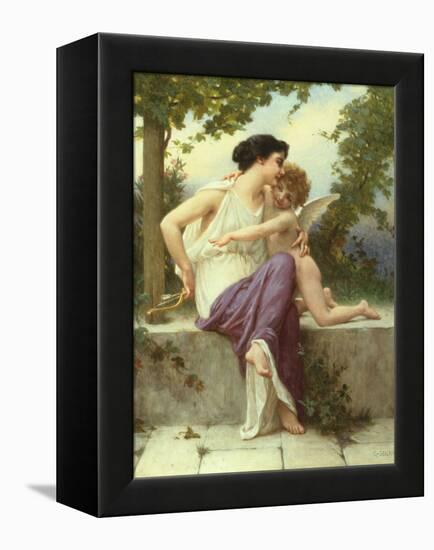 Love Disarms-Guillaume Seignac-Framed Premier Image Canvas