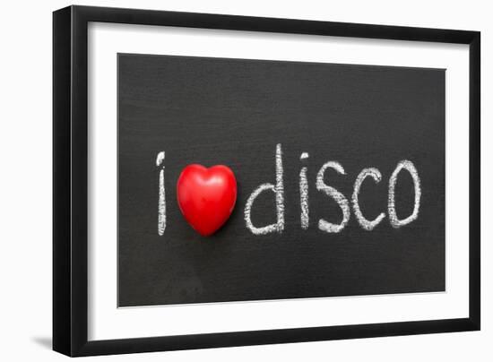 Love Disco-Yury Zap-Framed Art Print