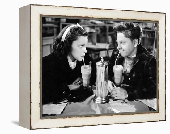 Love Finds Andy Hardy, Judy Garland, Mickey Rooney, 1938-null-Framed Stretched Canvas