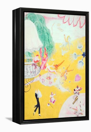 Love Flight of a Pink Candy Heart, 1930-Florine Stettheimer-Framed Premier Image Canvas