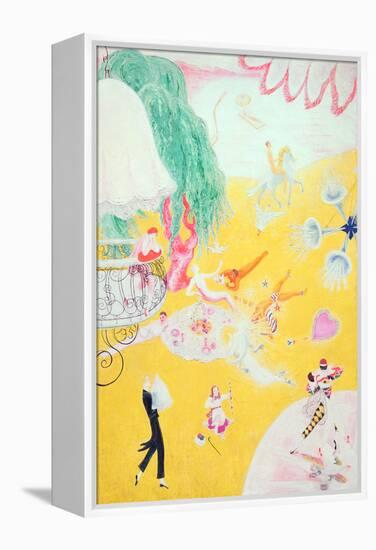 Love Flight of a Pink Candy Heart, 1930-Florine Stettheimer-Framed Premier Image Canvas