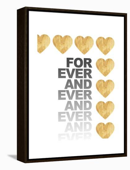 Love for Ever and Ever-Miyo Amori-Framed Stretched Canvas