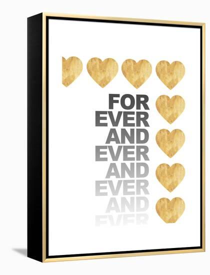 Love for Ever and Ever-Miyo Amori-Framed Stretched Canvas