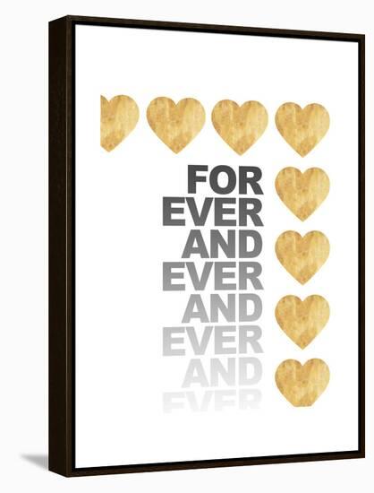 Love for Ever and Ever-Miyo Amori-Framed Stretched Canvas