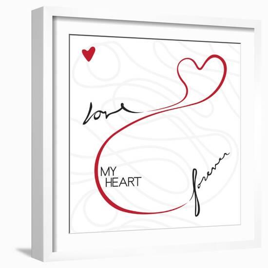 Love Forever-OnRei-Framed Art Print