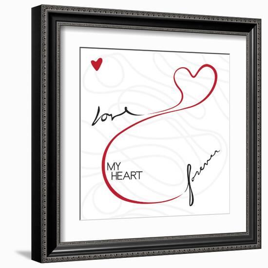 Love Forever-OnRei-Framed Art Print