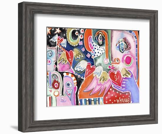 Love from Far and Wide-Wyanne-Framed Giclee Print