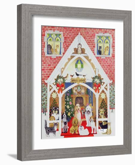 Love from Holly Lodge-Pat Scott-Framed Giclee Print