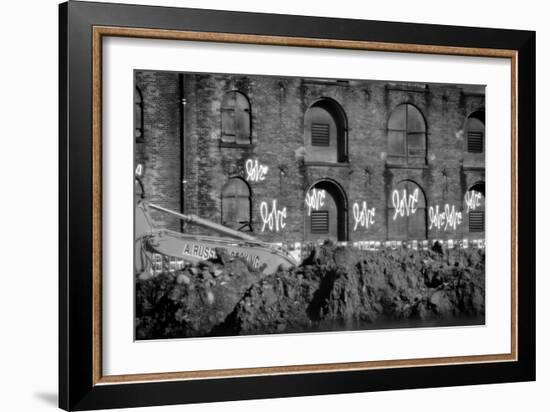 Love Graffiti Brooklyn New York-null-Framed Photo