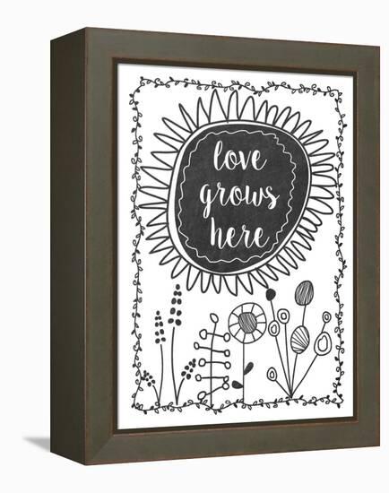 Love Grows-Erin Clark-Framed Premier Image Canvas