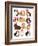 Love Guinea Pigs-Hanna Melin-Framed Giclee Print