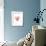 Love Heart Fingerprints-Brett Wilson-Framed Art Print displayed on a wall