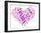 Love Heart Of London-alanuster-Framed Art Print