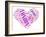 Love Heart Of London-alanuster-Framed Art Print