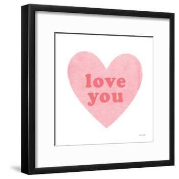 Love Heart-Ann Kelle-Framed Art Print