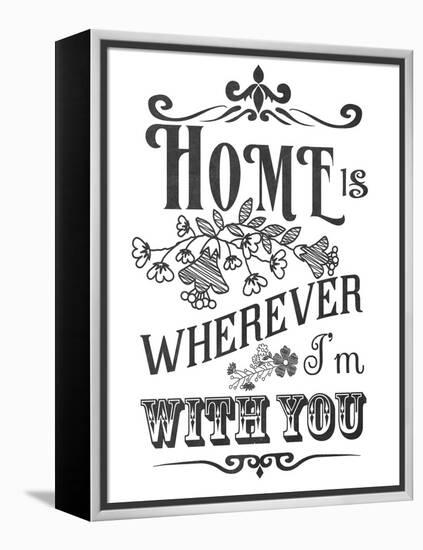 Love Home-Erin Clark-Framed Premier Image Canvas