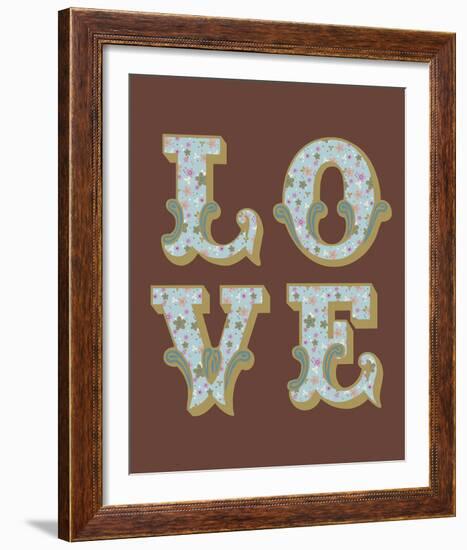 Love I-The Vintage Collection-Framed Giclee Print