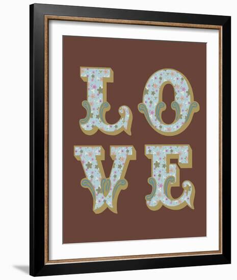 Love I-The Vintage Collection-Framed Giclee Print