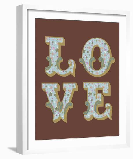 Love I-The Vintage Collection-Framed Giclee Print