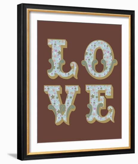 Love I-The Vintage Collection-Framed Giclee Print