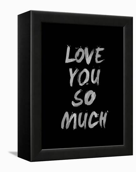 Love I-null-Framed Stretched Canvas