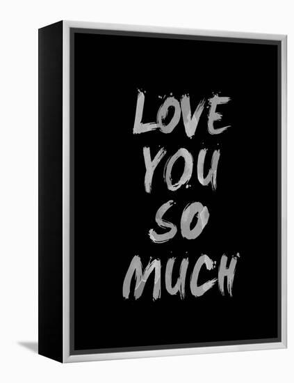 Love I-null-Framed Stretched Canvas