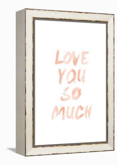 Love I-SD Graphics Studio-Framed Stretched Canvas