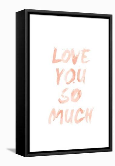 Love I-SD Graphics Studio-Framed Stretched Canvas