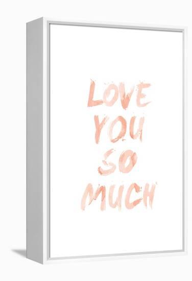 Love I-SD Graphics Studio-Framed Stretched Canvas