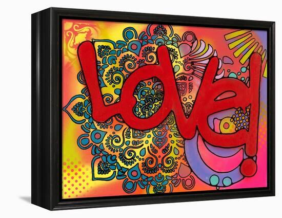 Love I-Dean Russo-Framed Premier Image Canvas