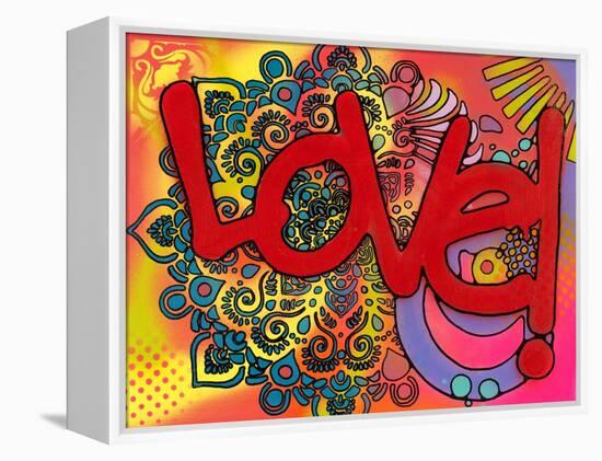 Love I-Dean Russo-Framed Premier Image Canvas