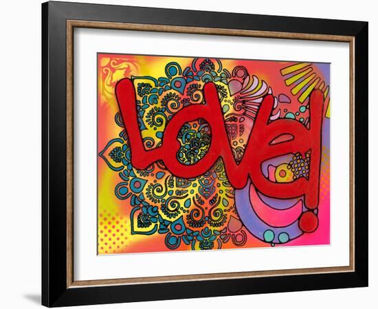 Love I-Dean Russo-Framed Giclee Print