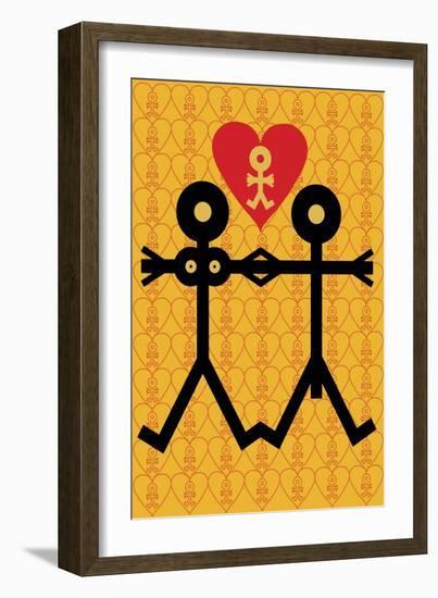 Love Icon, 2005-Thisisnotme-Framed Giclee Print