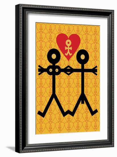 Love Icon, 2005-Thisisnotme-Framed Giclee Print