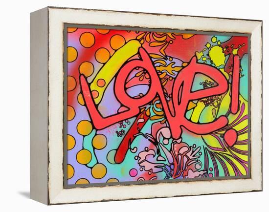 Love II-Dean Russo-Framed Premier Image Canvas