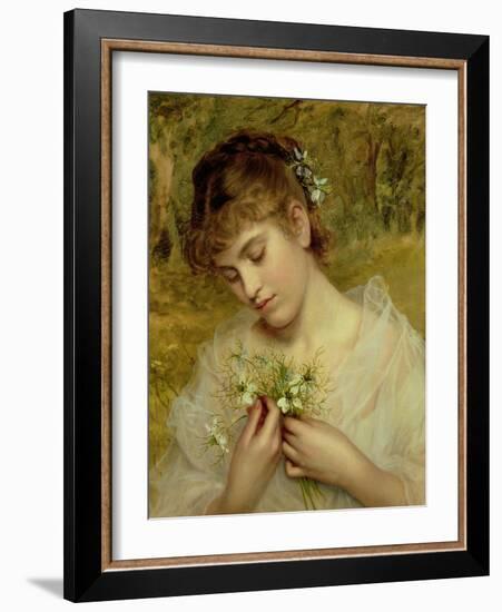 Love in a Mist-Sophie Anderson-Framed Giclee Print