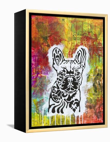 Love in a Strange World-Dean Russo-Framed Premier Image Canvas