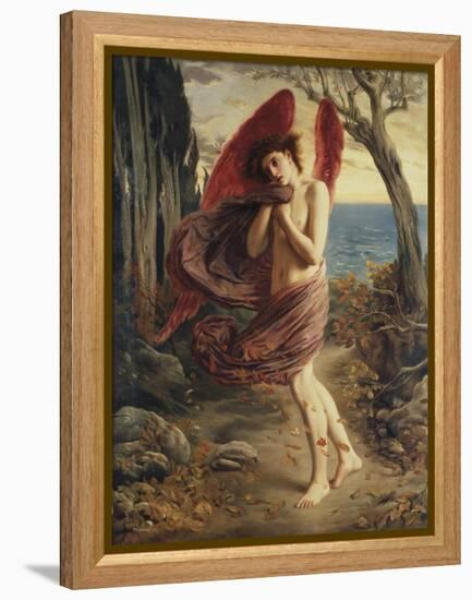 Love in Autumn-Simeon Solomon-Framed Premier Image Canvas