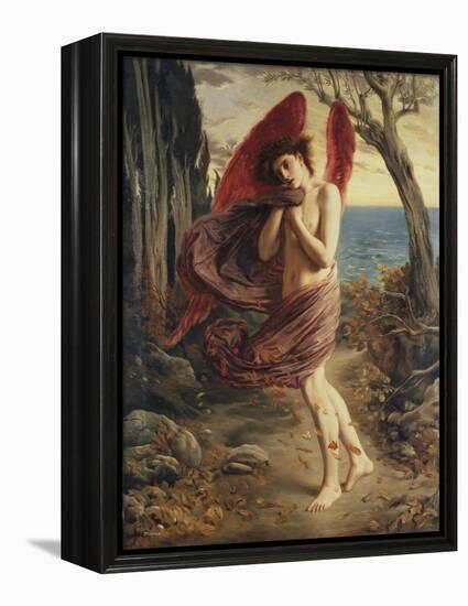 Love in Autumn-Simeon Solomon-Framed Premier Image Canvas