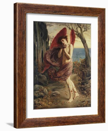 Love in Autumn-Simeon Solomon-Framed Giclee Print