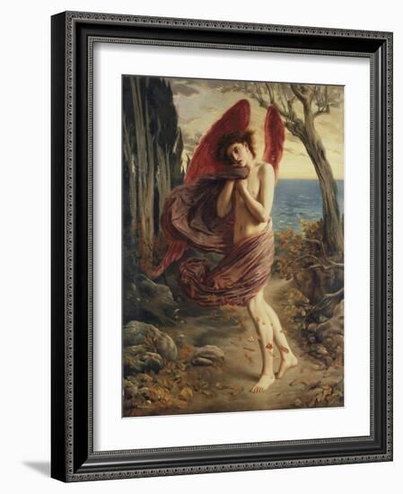 Love in Autumn-Simeon Solomon-Framed Giclee Print