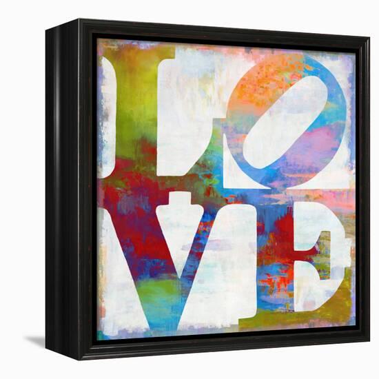 Love In Color-Jamie MacDowell-Framed Stretched Canvas