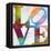 Love In Color-Jamie MacDowell-Framed Stretched Canvas