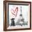 Love In Paris-OnRei-Framed Art Print