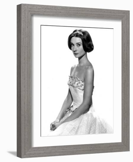 Love in the Afternoon, Audrey Hepburn, 1957-null-Framed Photo