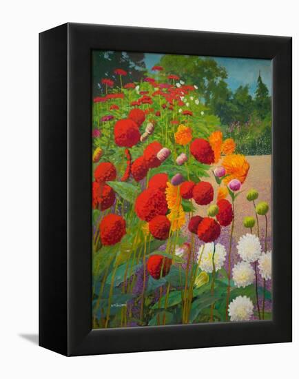 Love in the Garden (Oil on Board)-William Ireland-Framed Premier Image Canvas