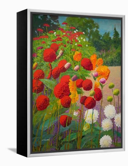 Love in the Garden (Oil on Board)-William Ireland-Framed Premier Image Canvas